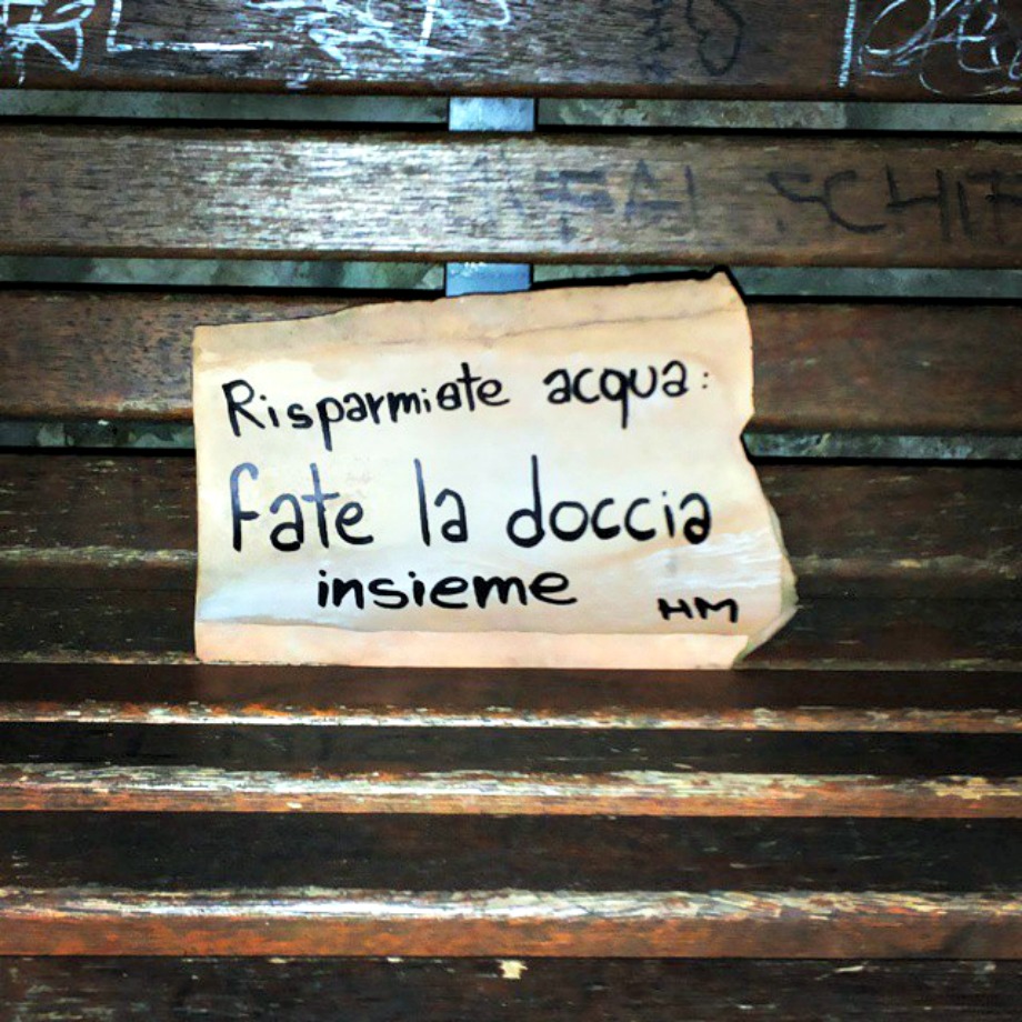 Scritte sui Muri Parsimonia