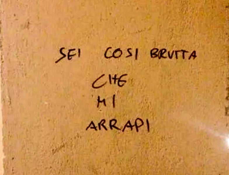 Scritte sui Muri Tanta libido