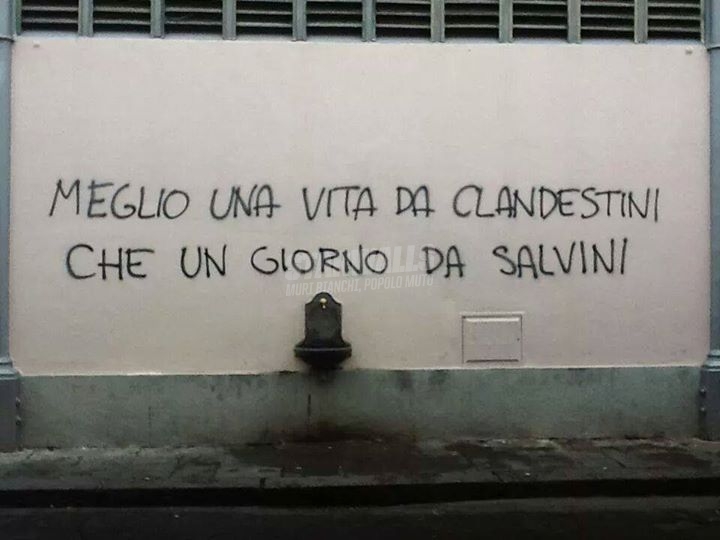 Scritte sui Muri Vite agli antipodi