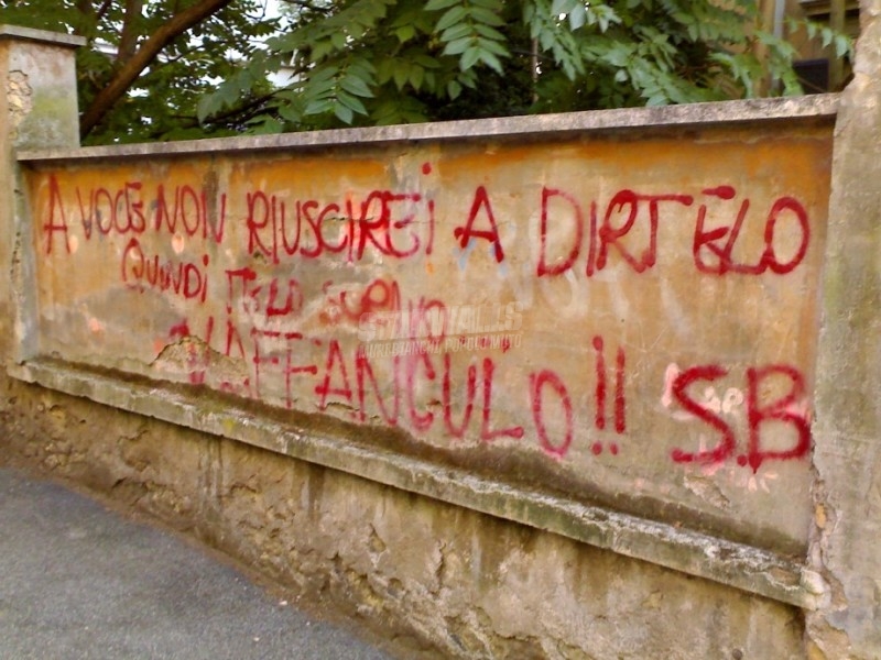 Scritte sui Muri Congedo