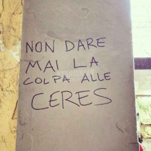 Scritte sui Muri Niente alibi