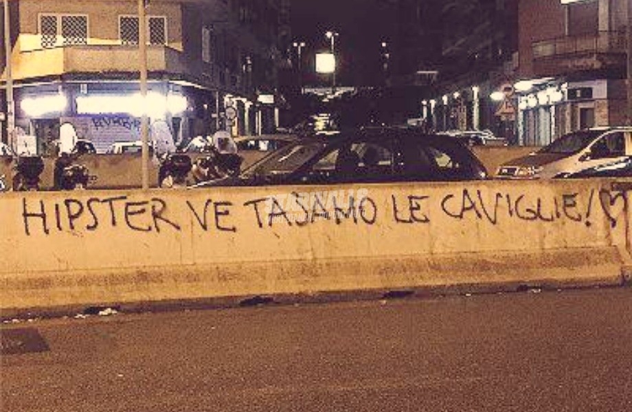 Scritte sui Muri Sulla Tiburtina c'è serenità