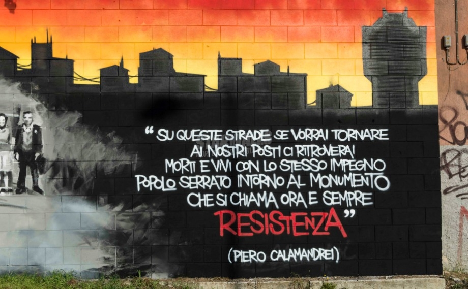 Scritte sui Muri Niguarda antifascista