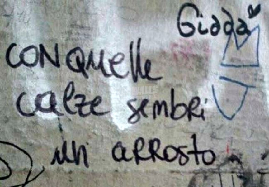 Scritte sui Muri Al forno