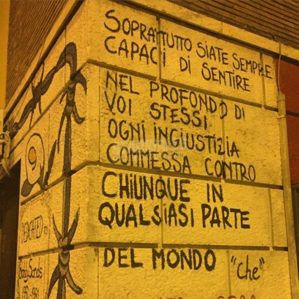 Scritte sui Muri Cit. Che Guevara