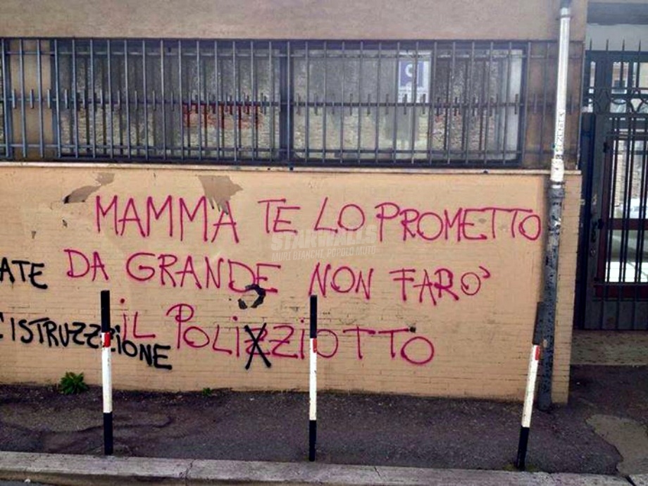 Scritte sui Muri Stai serena