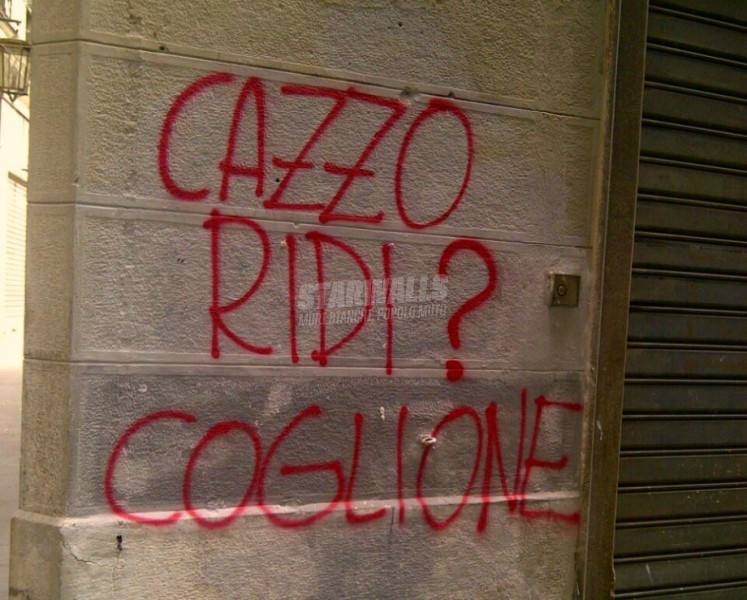 Scritte sui Muri Che problemi hai?