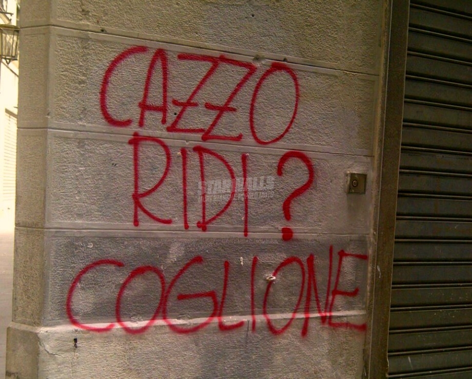 Scritte sui Muri Che problemi hai?