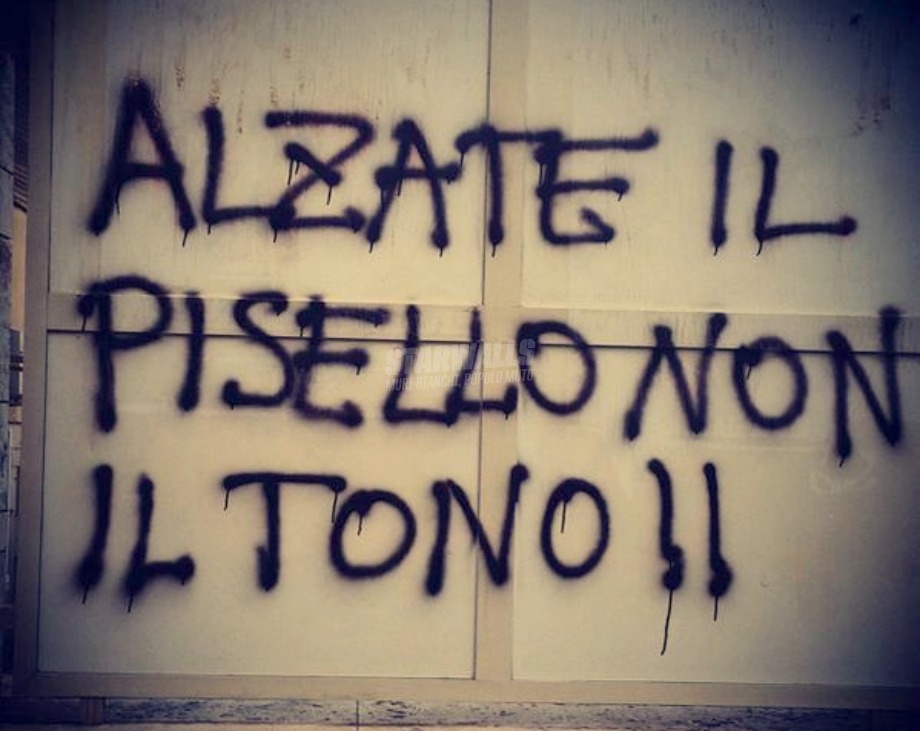 Scritte sui Muri Lancia in resta