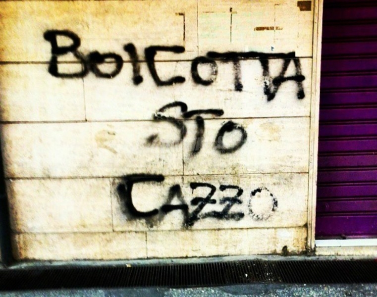 Scritte sui Muri Sabotaggio