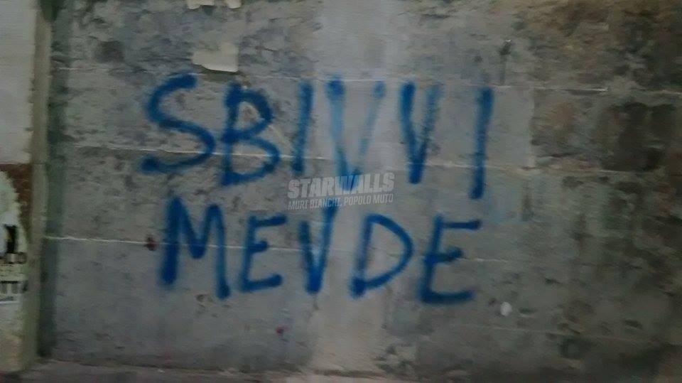 Scritte sui Muri Antagonismo bovghese