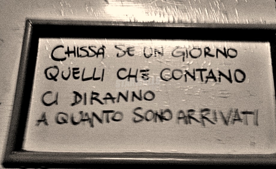 Scritte sui Muri Se la matematica non è un opinione