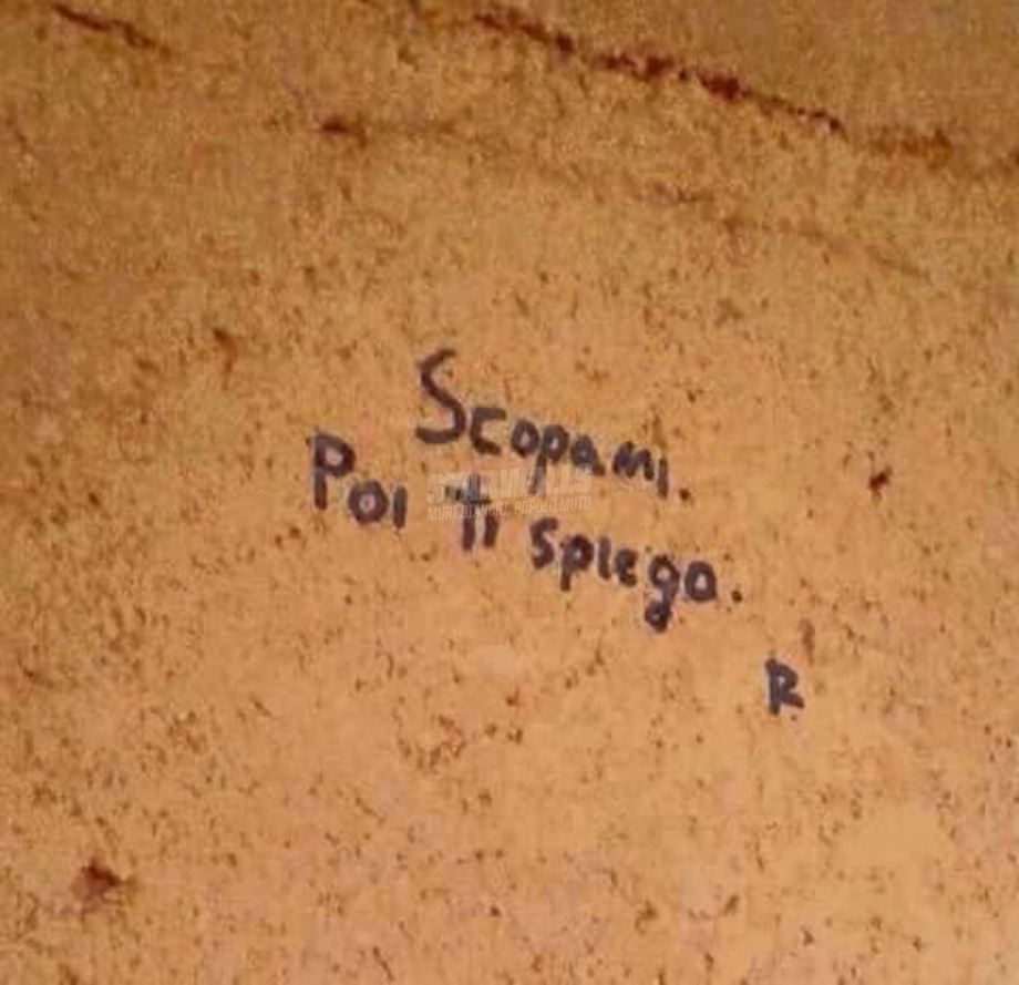 Scritte sui Muri Sulla fiducia