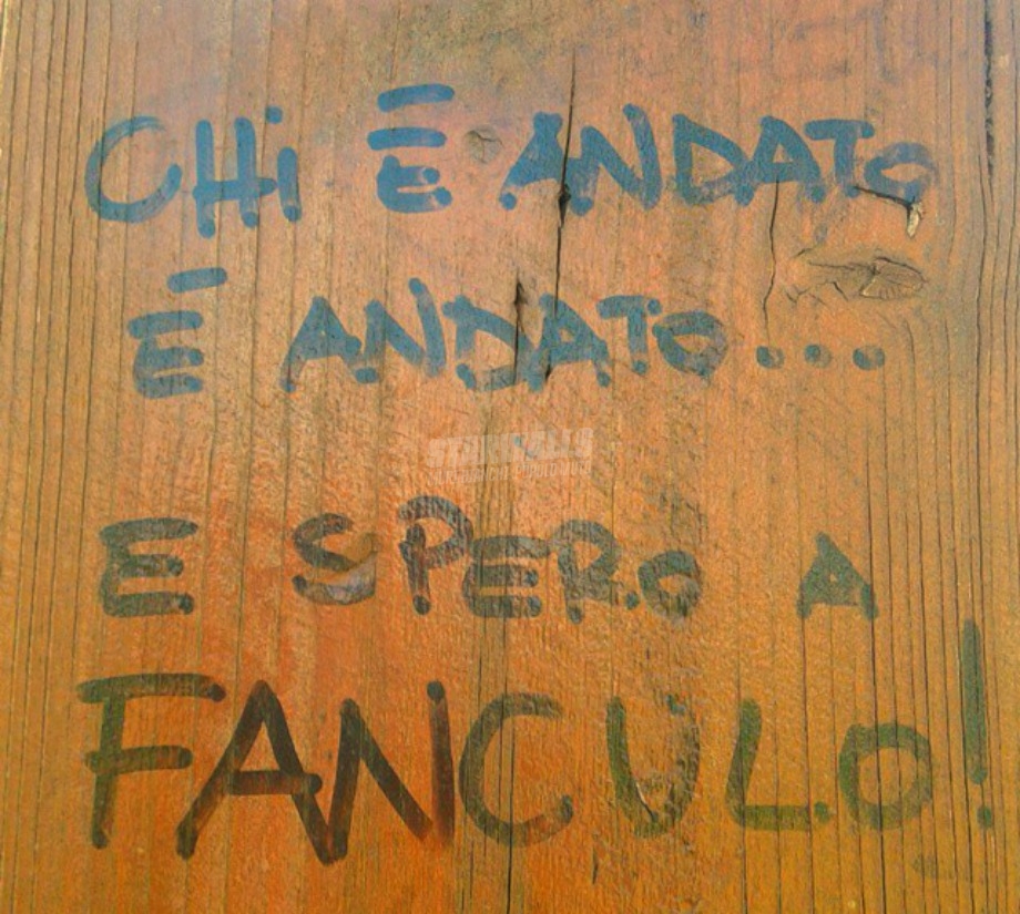 Scritte sui Muri Tanti saluti