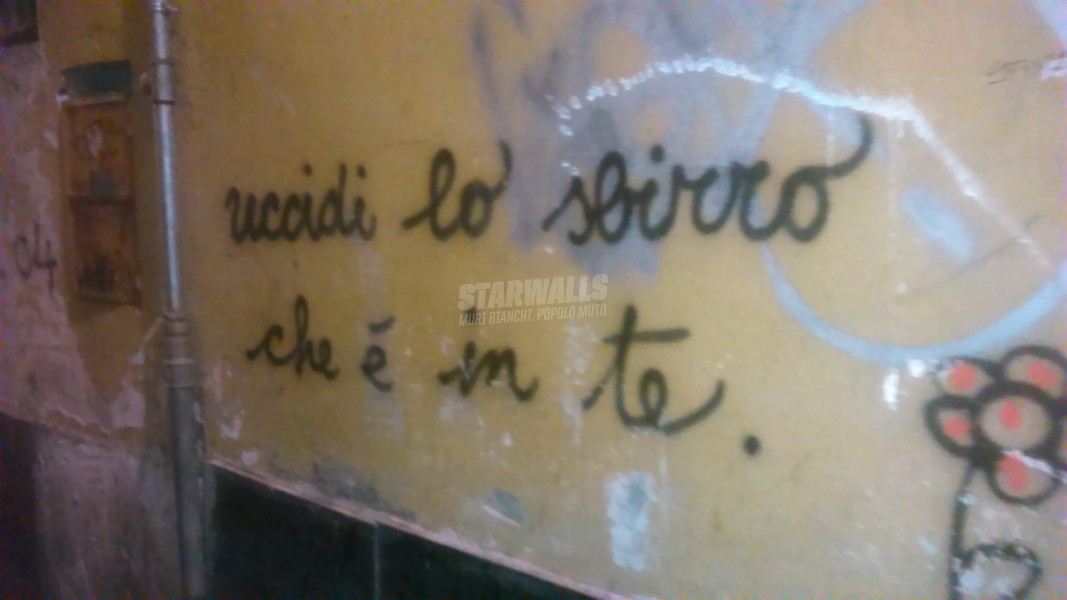Scritte sui Muri Repressione introspettiva