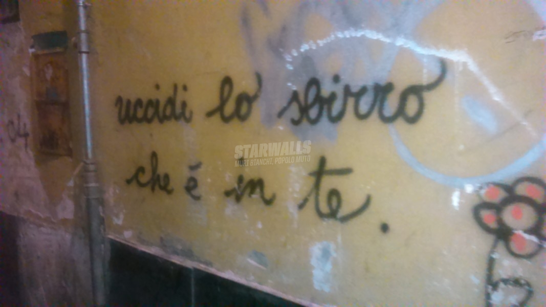 Scritte sui Muri Repressione introspettiva