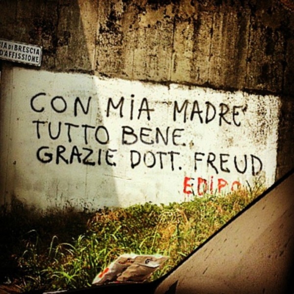 Scritte sui Muri Gioventù complessata