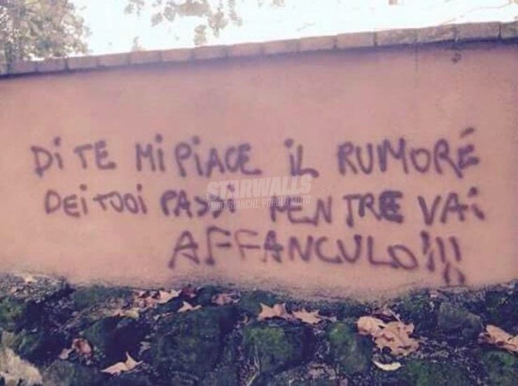 Scritte sui Muri Vai a fare due passi