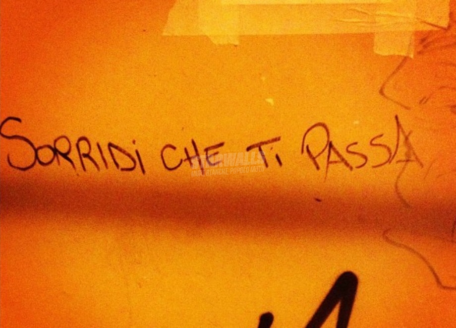 Scritte sui Muri E torna il buon umore