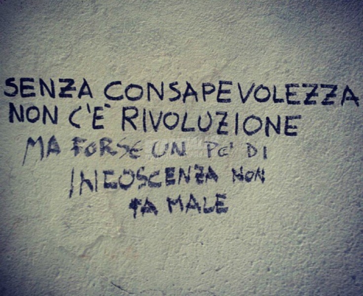 Scritte sui Muri Massime rivoluzionarie