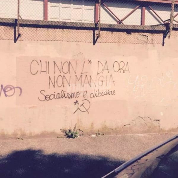 Scritte sui Muri A digiuno