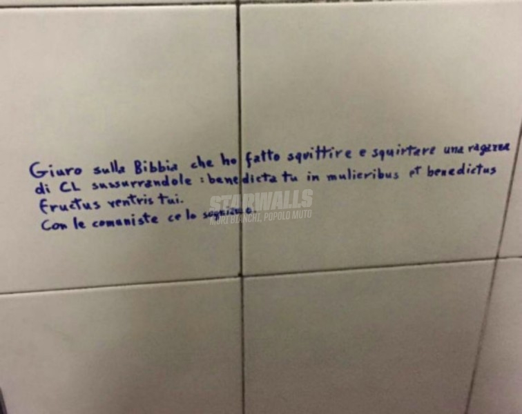 Scritte sui Muri Amplesso in latino