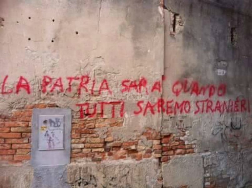 Scritte sui Muri No borders