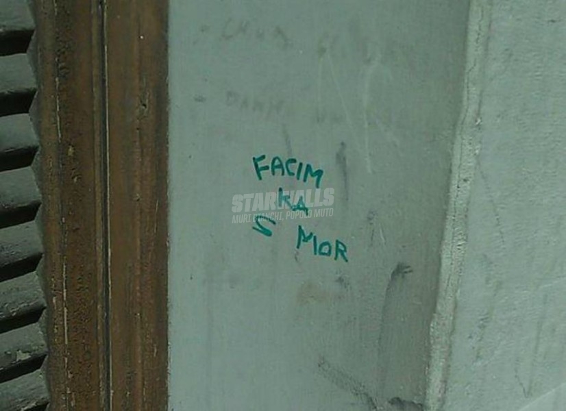 Scritte sui Muri Non perdiamo altro tempo