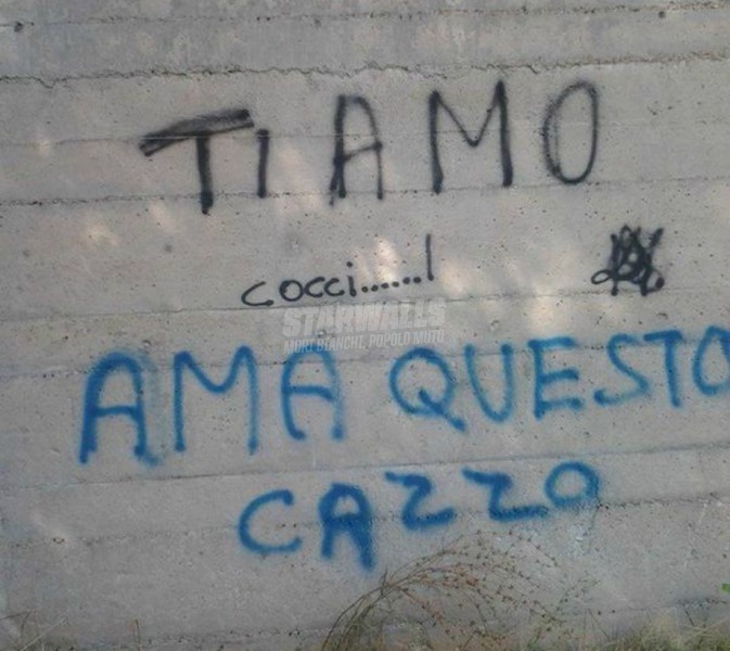 Scritte sui Muri Pene d'amore