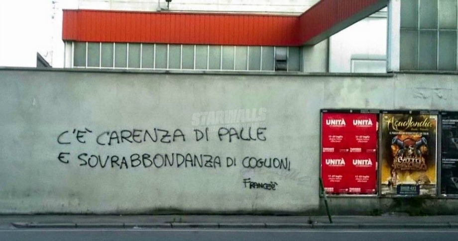 Scritte sui Muri Situazione negativa