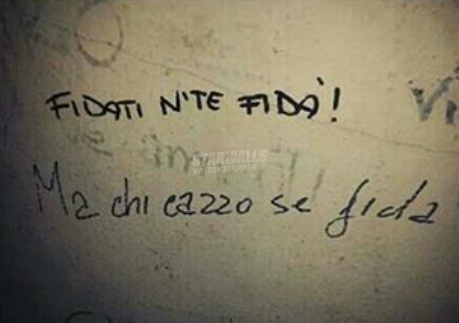 Scritte sui Muri Ammonimento