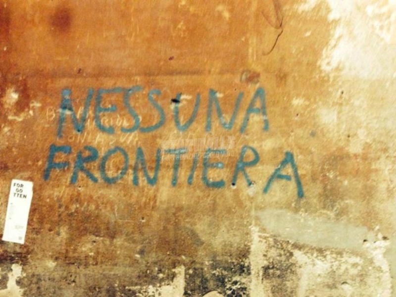 Scritte sui Muri No border