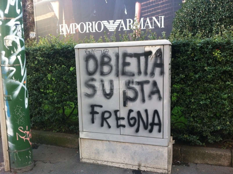 Scritte sui Muri Obiezione genitale