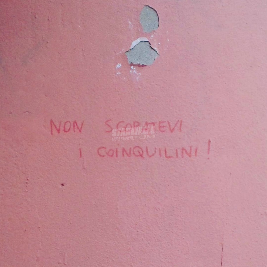 Scritte sui Muri Ormoni a posto