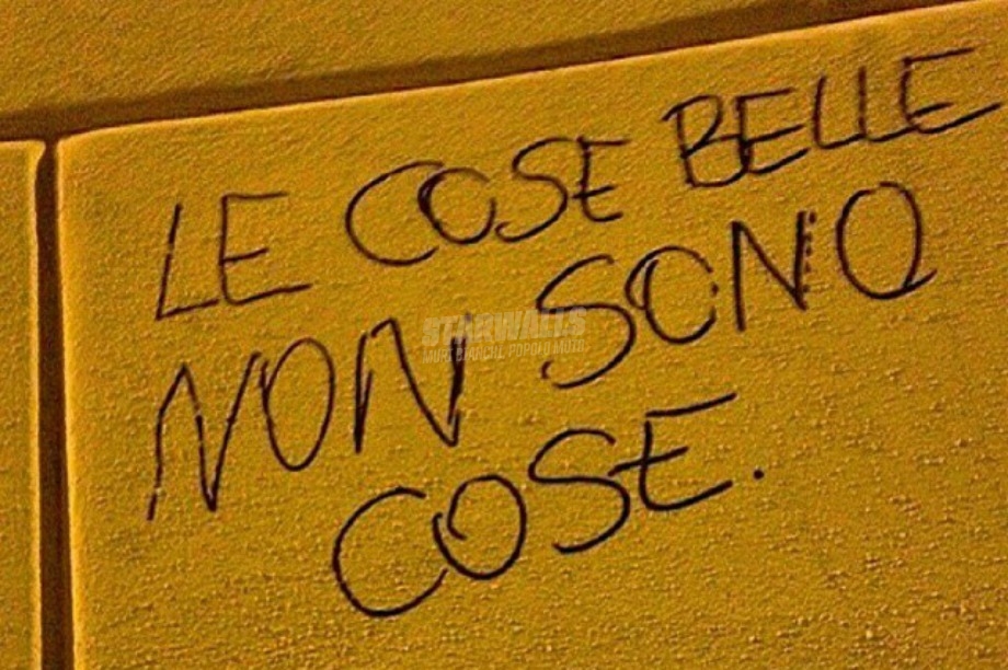 Scritte sui Muri A buon intenditor