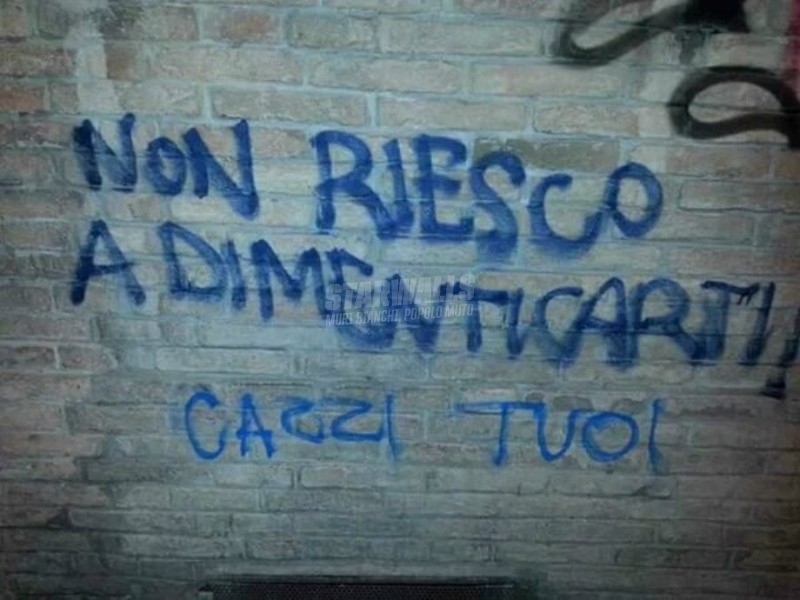 Scritte sui Muri Ex contro