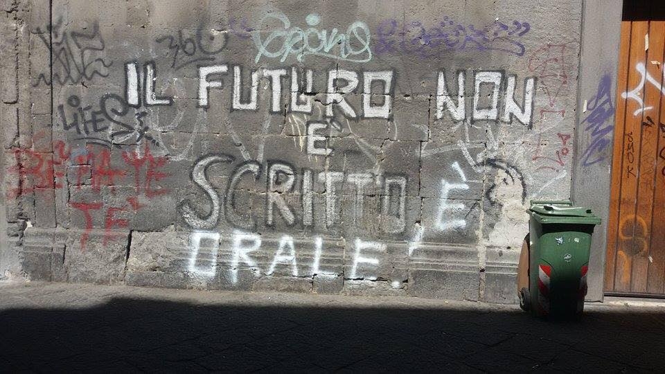 Scritte sui Muri Futuro prossimo