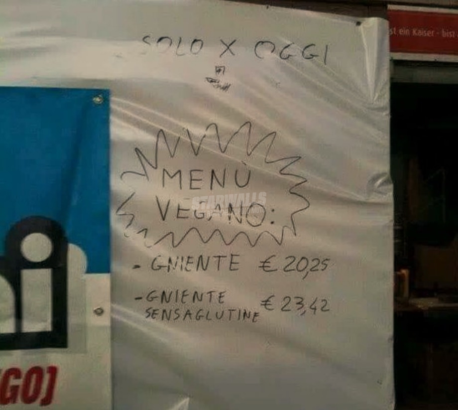 Scritte sui Muri Menù