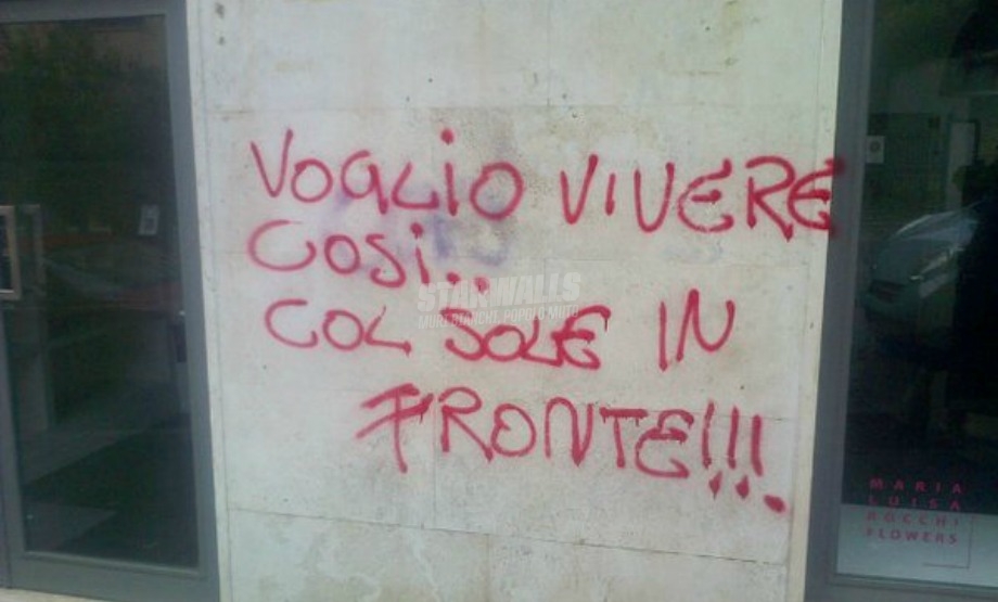 Scritte sui Muri Richiesta precisa