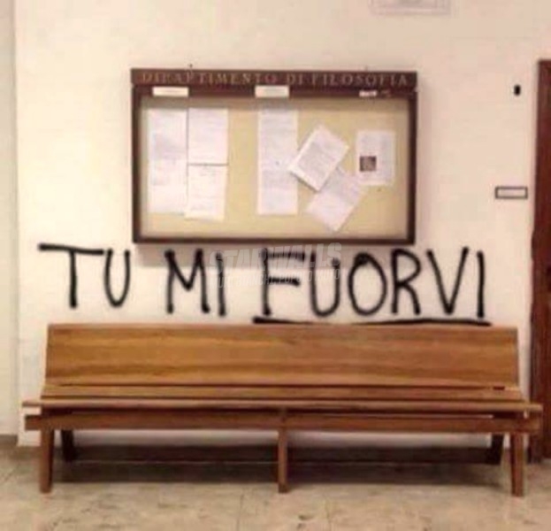 Scritte sui Muri Tu mi turbi ...