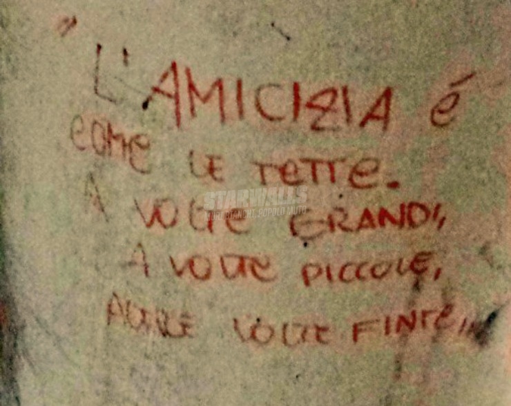 Scritte sui Muri Sacrosante verità