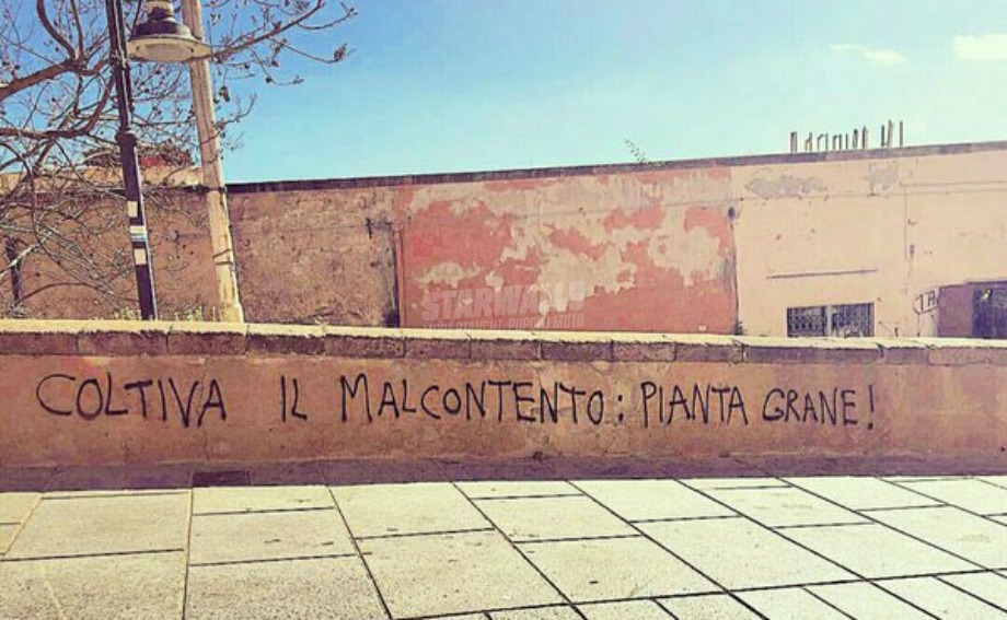 Scritte sui Muri Oggi giardinaggio