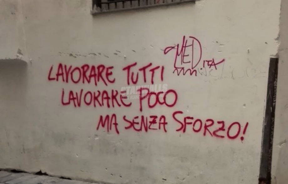 Scritte sui Muri Potere Operaio