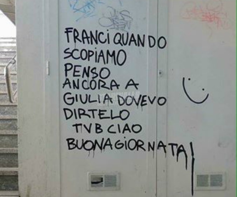 Scritte sui Muri Sto sotto