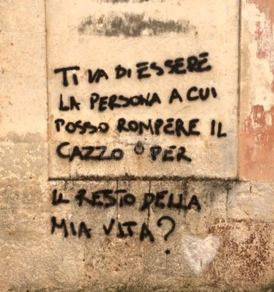 Scritte sui Muri Che ne dici?