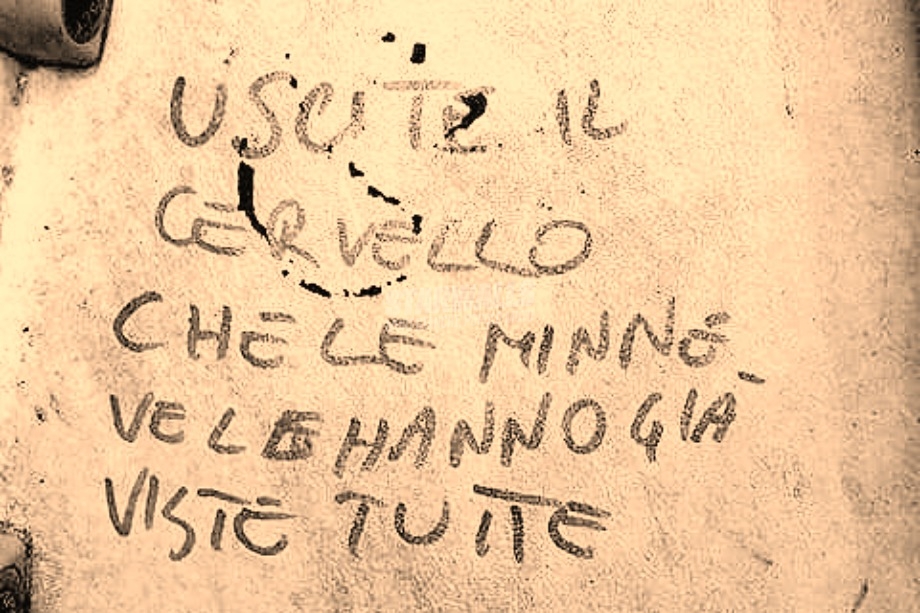 Scritte sui Muri Messaggio esplicito