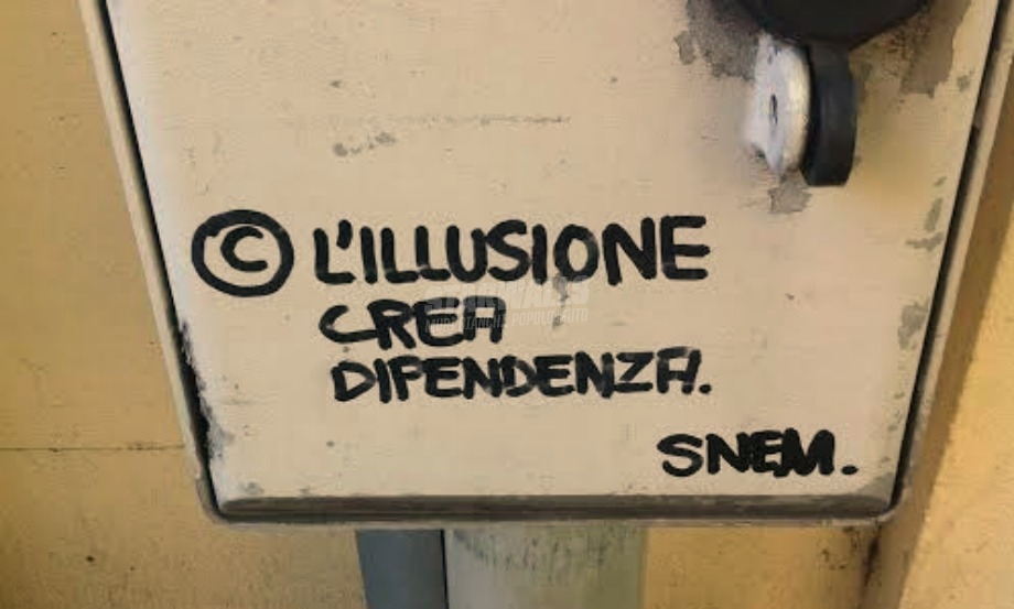 Scritte sui Muri Piedi per terra