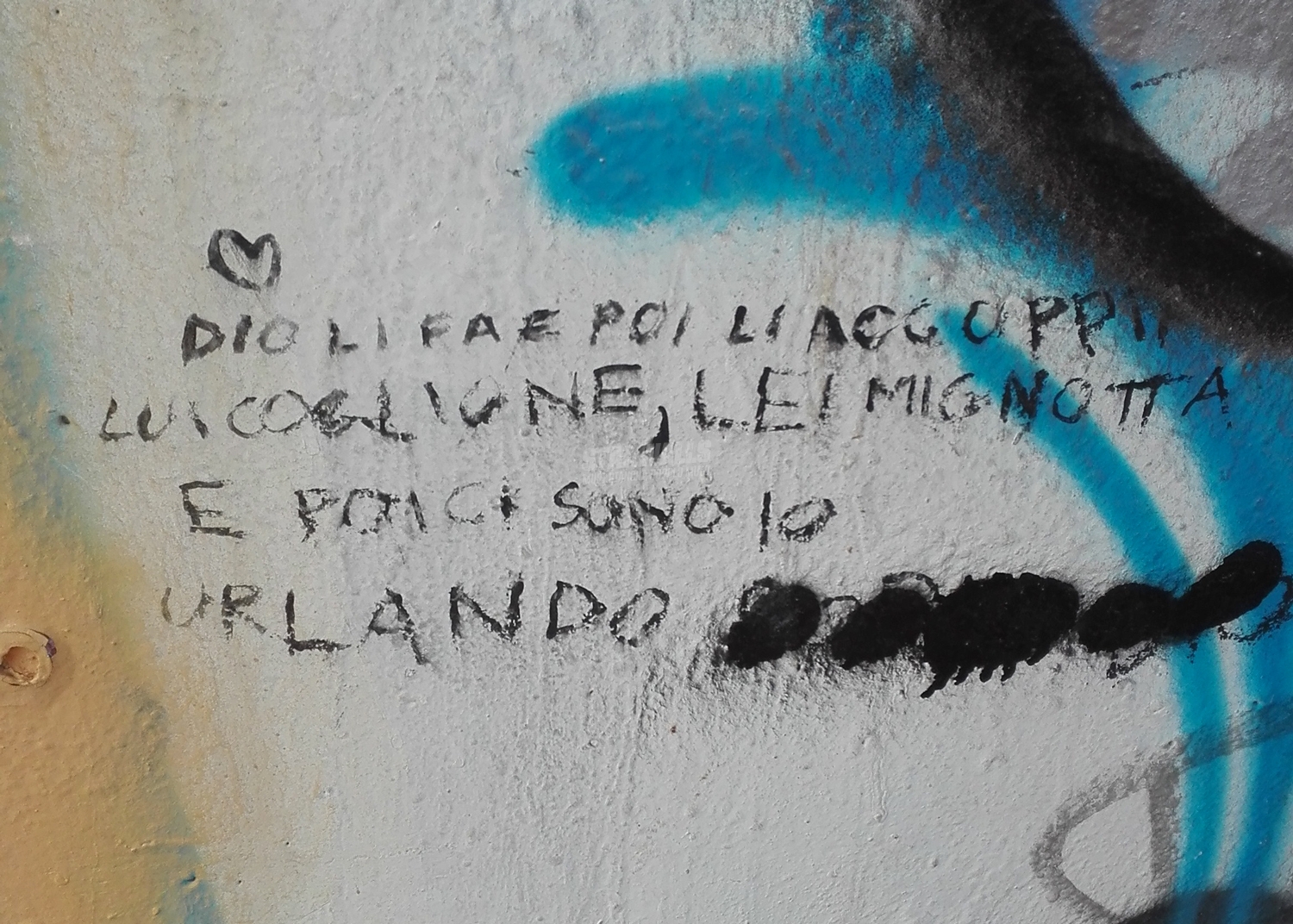 Scritte sui Muri Strane coppie