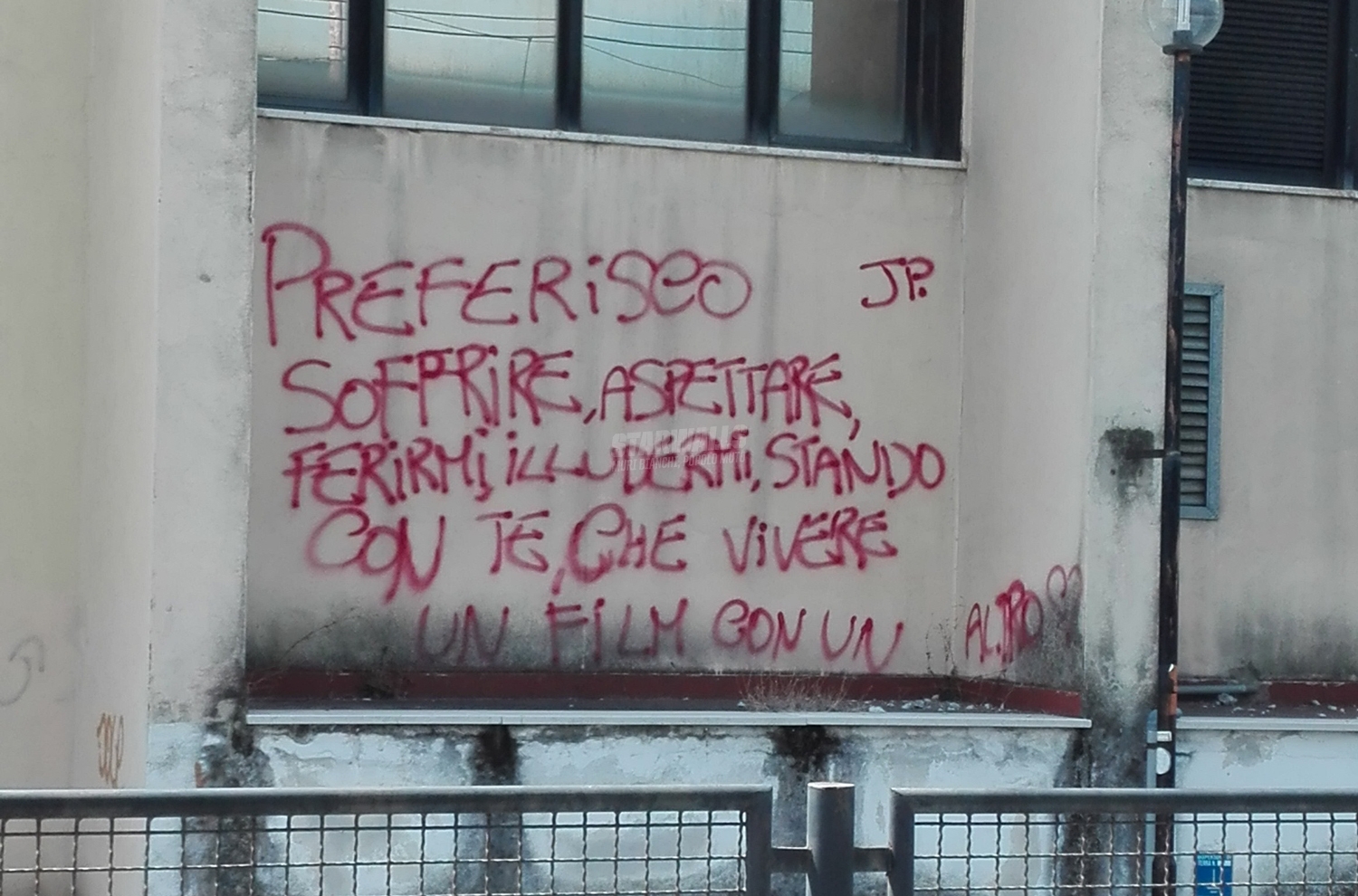 Scritte sui Muri Io Senza te