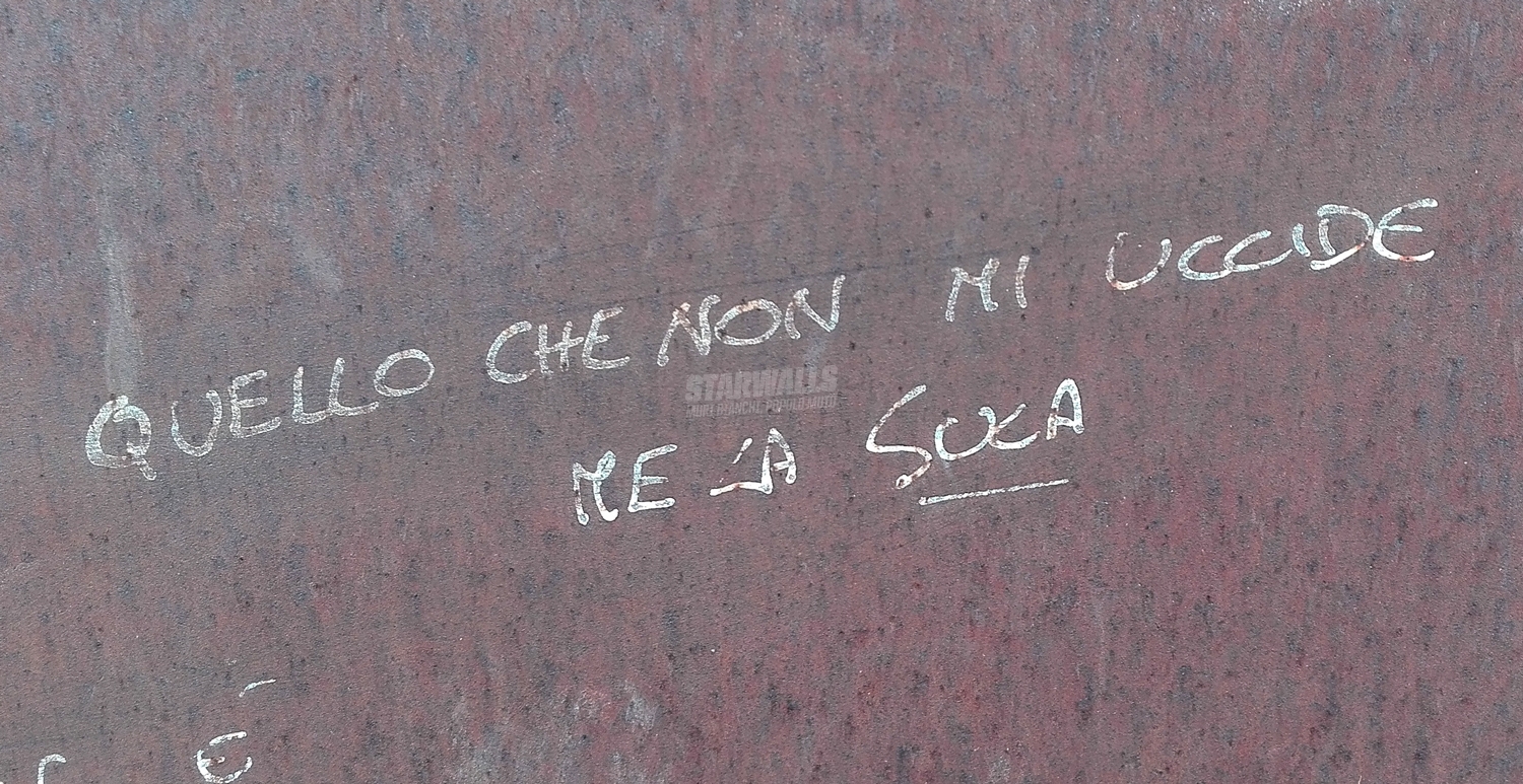 Scritte sui Muri Vulgar display of powa